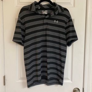 Men’s Under Armour Striped Golf Shirt